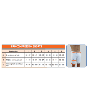 Herzog Pro Compression Shorts White - 