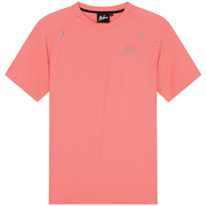 Malelions Padel Vortex T-Shirt Coral - 