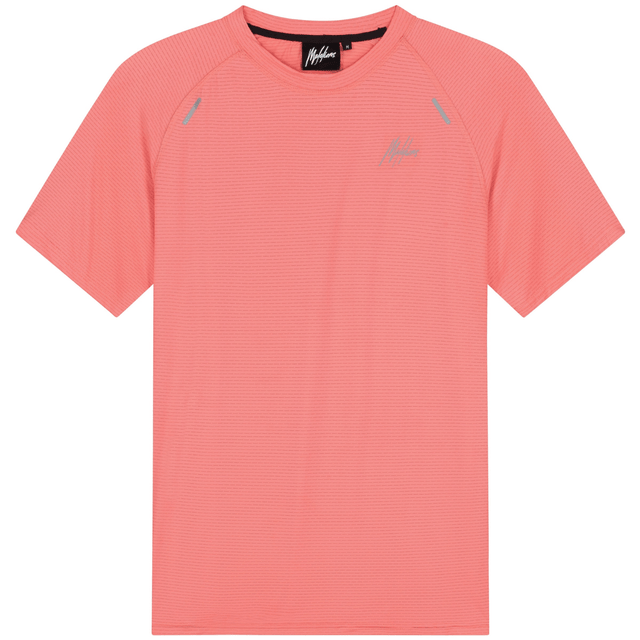 Malelions Padel Vortex T-Shirt Coral - 