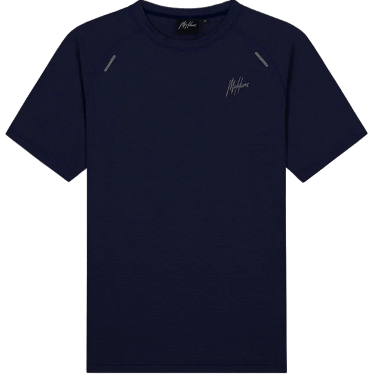Malelions Padel Vortex T-Shirt Navy - 