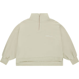 Osaka Cropped Half Zip Sweater - 