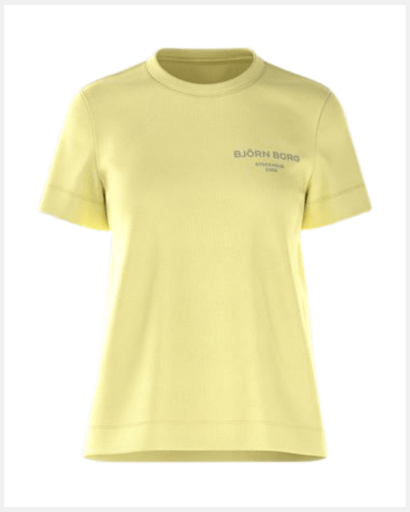 Björn Borg W Essential 1 T-Shirt Yellow