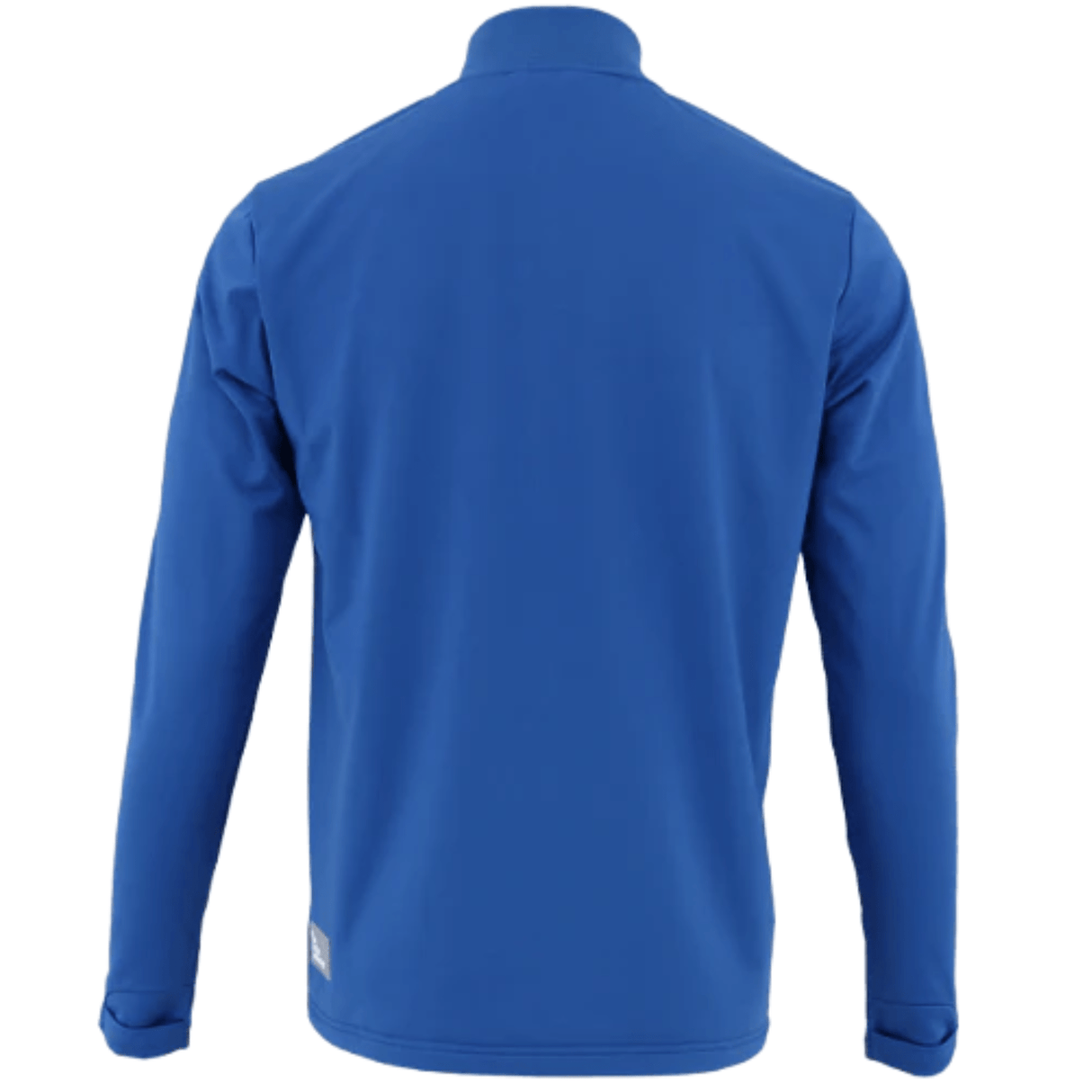 The Indian Maharadja Baroda Chevron Half Zip Sweater Cobalt - 