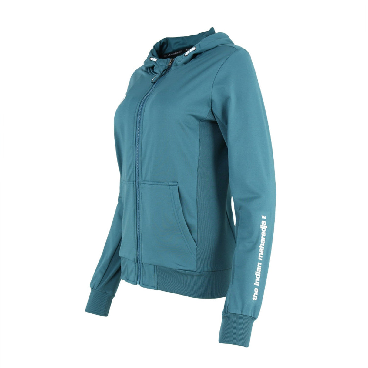 The Indian Maharadja Kadiri Women Hooded Jacket Teal - 