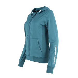 The Indian Maharadja Kadiri Women Hooded Jacket Teal - 