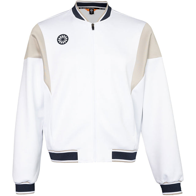 The Indian Maharadja Pique Bomber Jacket White - 