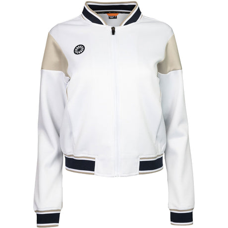 The Indian Maharadja W Pique Bomber Jacket White - 