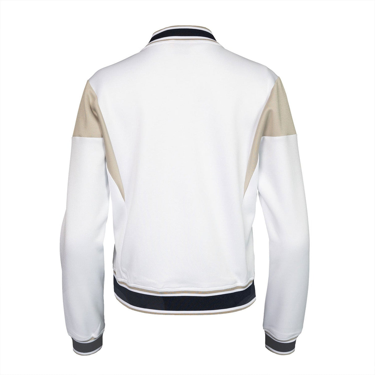 The Indian Maharadja W Pique Bomber Jacket White - 