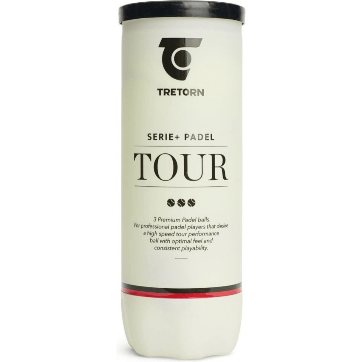 Tretorn Serie + Tour Padelballen (3 st.) - 
