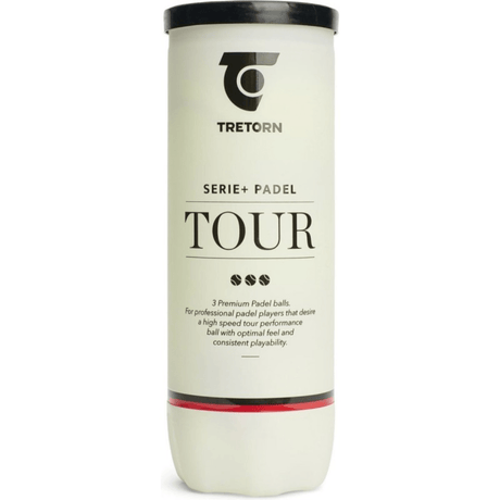 Tretorn Serie + Tour Padelballen (3 st.) - 